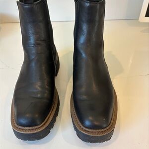 Sam Edelman Black Leather Chelsea Boot